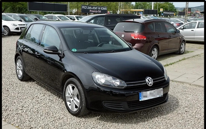 Volkswagen Golf cena 28999 przebieg: 219508, rok produkcji 2010 z Jedwabne małe 154